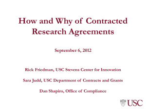 Workshop Slides - Research - University of Southern California