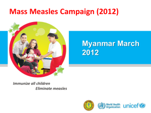 PowerPoint Template - Measles & Rubella Initiative