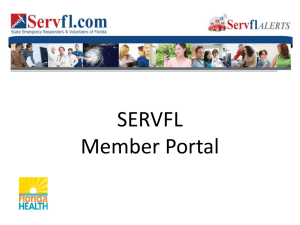 Member Portal Power Point