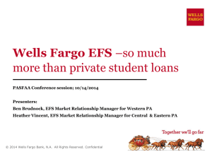 Wells Fargo EFS