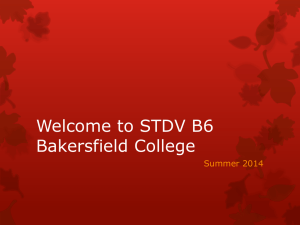 PPT - Bakersfield College