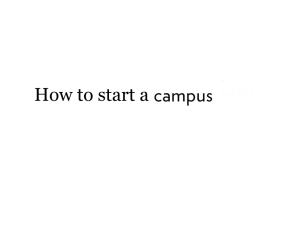 Starting a Campus MFI - Start-Up Kit