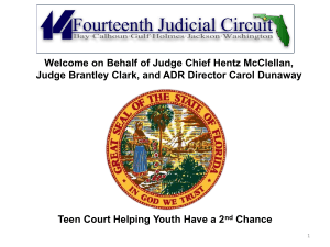 How the Bay County Teen Court Operates & Steps to Successfully