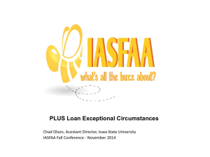 Loan Exception Circumstances