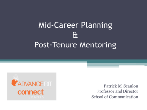 Mid-Career Planning and Post