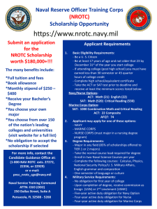 NROTC Colleges and Universities