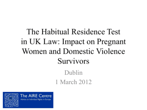 Domestic Violence and Pregnancy