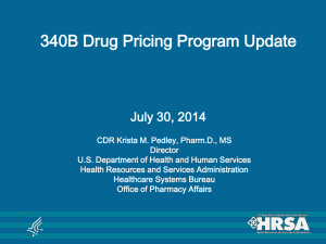 340B Drug Pricing Program Update