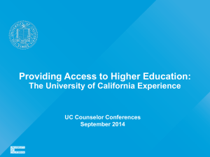 programs - University of California