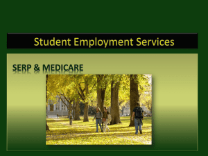 SERP - Medicare Information Slides