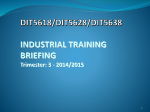 Industrial Training Registration