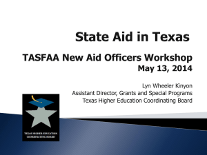 Financial Aid for Texas Students