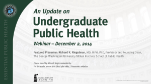 Growth in Undergrad Public Health