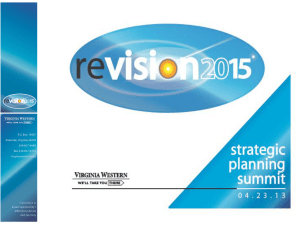 Summit PowerPoint Presentation - Virginia Western Community