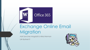 Office 365 Email Migration