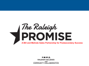 The Raleigh Promise powerpoint presentation