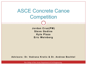 File - ASCE Concrete Canoe Competition