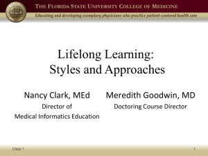 Lifelong Learning and Information Technology