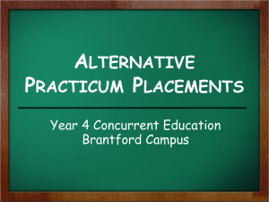 What is an Alternative Placement?