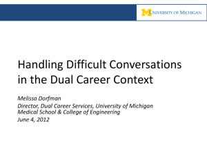 Melissa Dorfman, University of Michigan