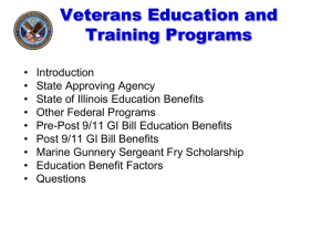 A Guide to Your GI Bill Educational Benefits