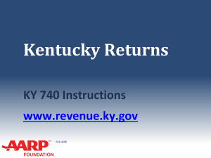 KY Returns for 2014 - Aarp-tax-aide