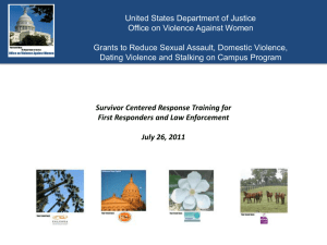 Powerpoint - California Coalition Against Sexual Assault
