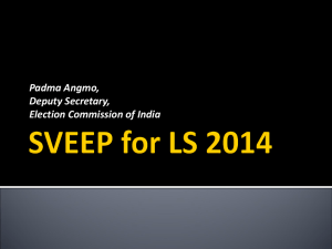 SVEEP - Election Commission of India