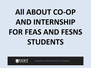 All About Co-op & Internship Online Workshop