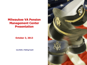 Lisa Kelto-VA Pension Management Center Presentation