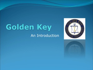 Golden Key - University of South Australia