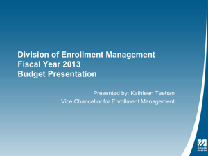 Division of Enrollment Management