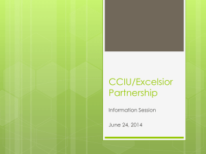 CCIU/Excelsior Partnership