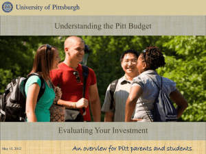 Evaluating Your Investment - Keep Pitt Public
