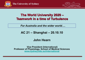 The World University 2020