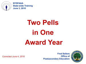 Two Pells In One Award Year