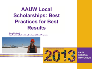Local Scholarships-Best Practices for Best Results