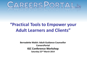 Practical Tools to empower your Adult Learners and Clients