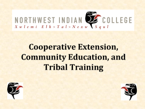 20 1994 Tribal College Issues - University of Wisconsin