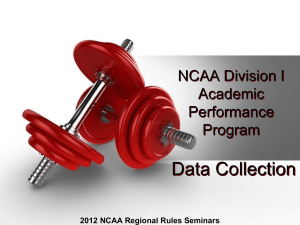 NCAA Division I Academic Performance Program