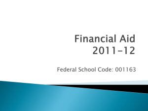 Financial Aid - Chaffey College
