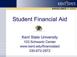 Student Financial Aid Workshops