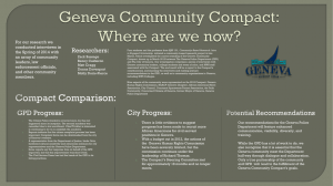 Geneva Community Compact