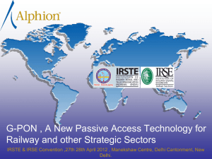 Alphion_IRSTE_IRSE_GPON_A_New_Passive_Access Technology
