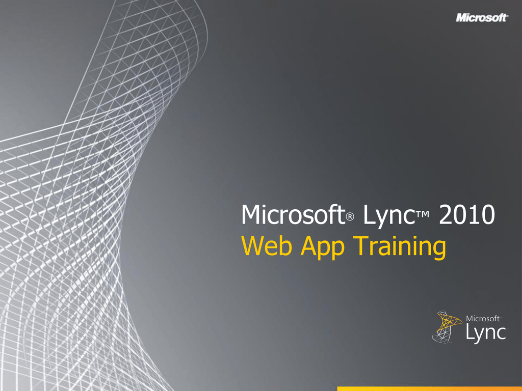 micr4osoft lync web app no sound