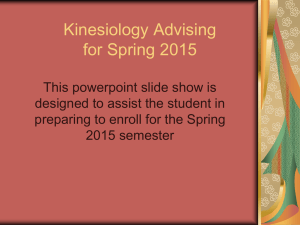 Advising Information - Kansas State University