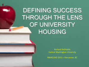Defining Success Through The Lens of University