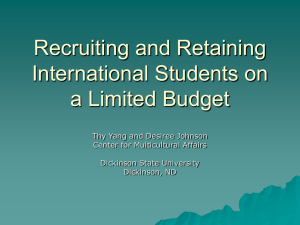 How to Recruit and Retain International Students on a Shoestring