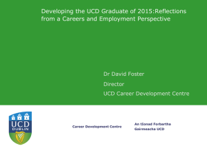 UCD Graduate of 2015
