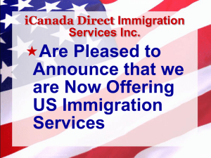 US Immigration - iCanada Direct Immigration Services